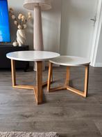 JYSK Salon Tafeltjes - Set van 2, Huis en Inrichting, Ophalen, 50 tot 100 cm, Rond, Zo goed als nieuw