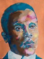 Oscar Micheaux - Hedendaags portret - Groot, Antiek en Kunst, Kunst | Schilderijen | Modern, Ophalen of Verzenden