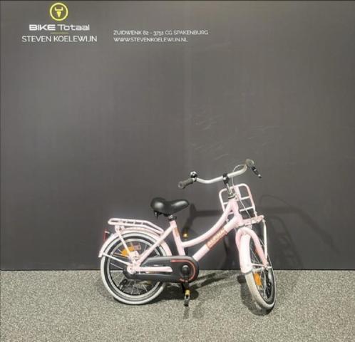 Alpina Cargo M16 Rn Kinderfietsen pearl pink matt met Terugt, Fietsen en Brommers, Fietsen | Meisjes, Gebruikt, 16 inch, Ophalen