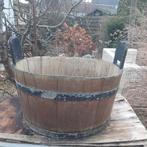 Oude houten wastobbe/teil/bak, Ophalen