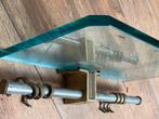 Art Deco Kapstok met Glazen Plank, Antiek en Kunst, Ophalen of Verzenden