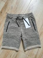 Nieuw Name-it short beige grijs melange sweatstof maat 158, Nieuw, Jongen, Name it, Ophalen of Verzenden