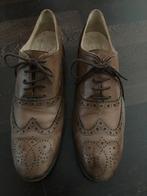 Dungelmann leren schoenen dames gaatjesschoenen 40 cognac, Ophalen of Verzenden, Zo goed als nieuw, Bruin