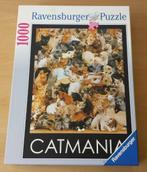 Puzzel Kattenmanie - 1000 stukjes - Ravensburger, Ophalen of Verzenden, 500 t/m 1500 stukjes, Gebruikt, Legpuzzel