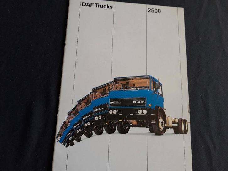 DAF 2500 folder ca ‘78 NL, Boeken, Auto's | Folders en Tijdschriften, Zo goed als nieuw, Overige merken, Ophalen of Verzenden