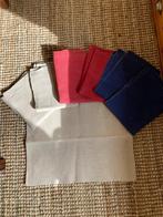 7 x placemat Ikea, dikke ribbelstof, Ophalen of Verzenden, Gebruikt, Schort