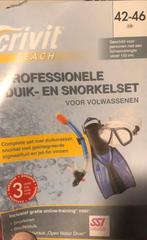 2x Nieuwe duik en snorkelset - nooit gebruikt!, Watersport en Boten, Ophalen of Verzenden, Nieuw, Zwem- of Duikvliezen