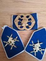 baret en kraagspiegel emblemen, Verzamelen, Militaria | Algemeen, Ophalen of Verzenden, Nvt, Nederland, Embleem of Badge