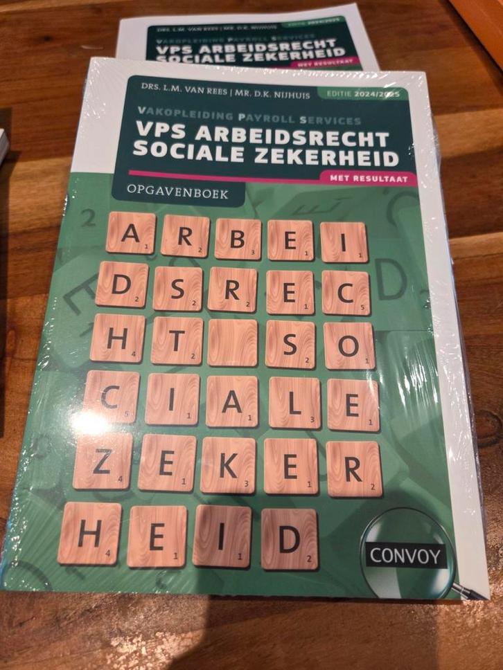 Opgavenboek VPS Arbeidsrecht & Sociale Zekerheid - Nieuw!, Boeken, Studieboeken en Cursussen, Nieuw, HBO, Gamma, Ophalen
