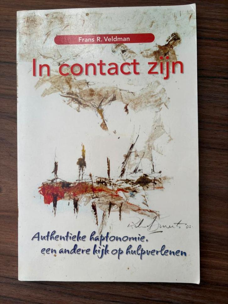 F.R. Veldman - In contact zijn, Boeken, Wetenschap, Zo goed als nieuw, Ophalen of Verzenden