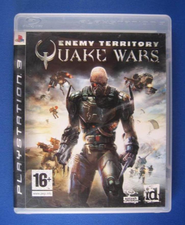Enemy Territory Quake Wars - PS3, Spelcomputers en Games, Games | Sony PlayStation 3, Gebruikt, Shooter, 1 speler, Vanaf 16 jaar