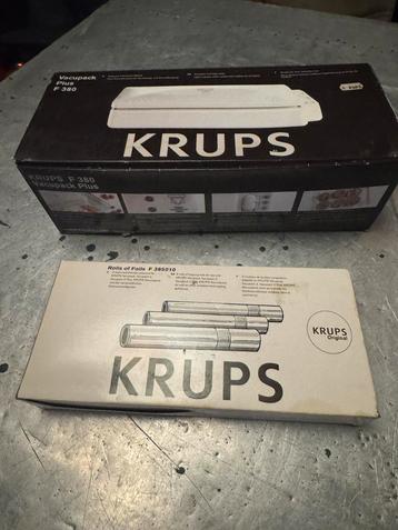 Krups Vacuüm Machine + Folie beschikbaar voor biedingen