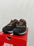 ALS NIEUW! Maat 41 - Nike Air Max 1 Leopard Black, Overige kleuren, Verzenden, Nike, Nike
