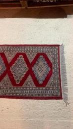 TM39 Perzisch handgeknoopt tapijt loper 153/64 rood blauw, Antiek en Kunst, Antiek | Kleden en Textiel, Ophalen of Verzenden