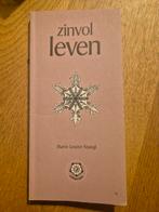 ZINVOL LEVEN, Achtergrond en Informatie, Marie-Louise Stangl, Ophalen of Verzenden, Zo goed als nieuw