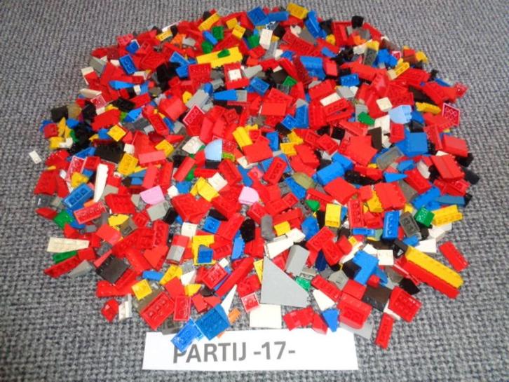 Partij 17=1000x Lego dakpannen, Kinderen en Baby's, Speelgoed | Duplo en Lego, Gebruikt, Lego, Losse stenen, Ophalen of Verzenden