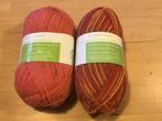 2 bollen sokkenwol 75% wol, Ophalen of Verzenden, Nieuw, Breien of Haken, Wol of Garen