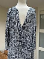 CHARLES VÖGELE jurk blauw / wit nieuwstaat maat 46 DH, Kleding | Dames, Charles Vogele, Blauw, Maat 46/48 (XL) of groter, Ophalen of Verzenden