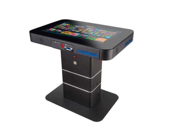 Fun4Four Speeltafel - 6 Maanden Garantie, Verzamelen, Automaten | Gokkasten en Fruitautomaten, Gebruikt, Overige munten, Met sleutels