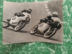 ansichtkaart motorrace op Assen TT klasse 125 cc., Ophalen of Verzenden, 1940 tot 1960, Ongelopen, Overige thema's