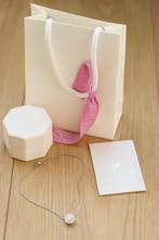 Swarovski UNA Ketting Rhodium Plated, Met kristal, Overige materialen, Ophalen of Verzenden, Zo goed als nieuw