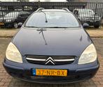 Citroën C5 2.0 16V 2004 APK Trekhaak/Blauw.Rijd goed zo mee!, Auto's, Voorwielaandrijving, 65 €/maand, 4 cilinders, Blauw