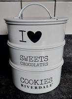 Riverdale koekjes/chocolade trommel, Ophalen of Verzenden, Zo goed als nieuw