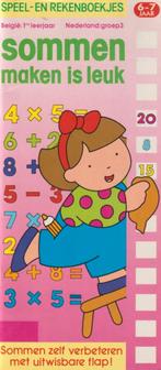 Sommen maken is leuk 6-7 jaar., Verzenden, Zo goed als nieuw, Non-fictie