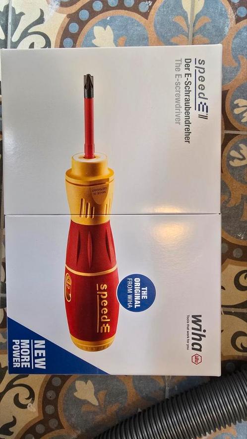 Wiha Speede II Elektrische Schroevendraaier - Nieuw!, Doe-het-zelf en Verbouw, Gereedschap | Handgereedschap, Nieuw, Ophalen of Verzenden
