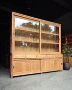 Prachtige hoge & brede schoolkast | Teakhout  #2144, Huis en Inrichting, Kasten | Buffetkasten, 200 cm of meer, Ophalen of Verzenden