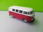 Welly - Volkswagen Microbus 1962 [rood] 1/60, Ophalen of Verzenden, Gebruikt, Auto