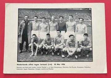 Nederlands Elftal - 1956 - Monty - Abe Lenstra beschikbaar voor biedingen