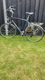 Mooie Koga Miyata heren fiets blauw/grijs, Ophalen, 28 inch, Gebruikt, 57 tot 61 cm