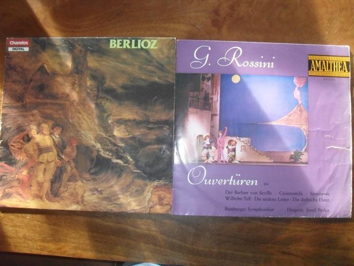 ELPEES BERLIOZ & ROSSINI., Cd's en Dvd's, Vinyl | Klassiek, Gebruikt, Romantiek, Orkest of Ballet, 12 inch, Ophalen of Verzenden