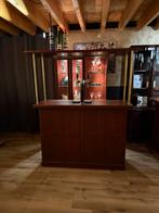 Barset luifelbar toog bruin café / kroeg messing biertap, Huis en Inrichting, Barren, Ophalen, Gebruikt