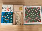 Jumbo Scrabble vintage met houten bordjes en letters izgs, Een of twee spelers, Ophalen of Verzenden, Gebruikt, Jumbo