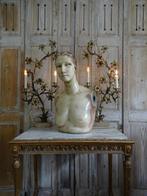 Wassen damesbuste van P.IMANS, Antiek en Kunst, Ophalen of Verzenden