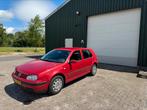 Volkswagen Golf 1.6 74KW AUT 2000 Rood LAGE KM, Stof, Zwart, 4 cilinders, Metallic lak