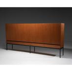 Midcentury modern dressoir, Huis en Inrichting, Kasten | Dressoirs, Ophalen, Vintage design, Teakhout, Zo goed als nieuw