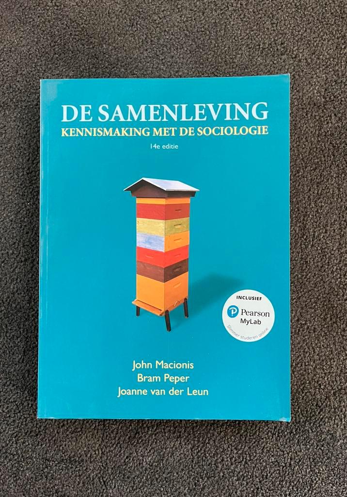 De samenleving - 14e editie, Boeken, Schoolboeken, Zo goed als nieuw, Nederlands, Overige niveaus, Ophalen of Verzenden