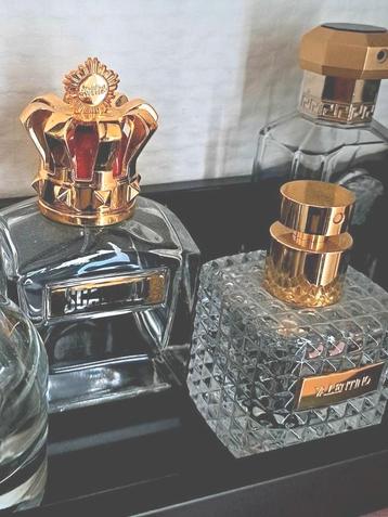 3 lege parfum flessen  beschikbaar voor biedingen