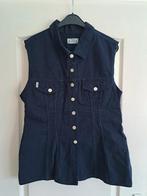Leuke donkerblauwe blauwe bodywarmer / hesje maat XL / 46, Kleding | Dames, Ophalen of Verzenden, Zo goed als nieuw, Maat 46/48 (XL) of groter
