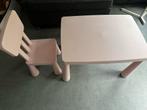 IKEA Mammut Tafel & Stoel Roze, Ophalen, Zo goed als nieuw