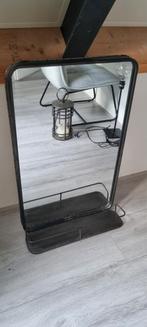 Spiegel met plankje, Huis en Inrichting, Woonaccessoires | Spiegels, Minder dan 100 cm, Gebruikt, Rechthoekig, Ophalen