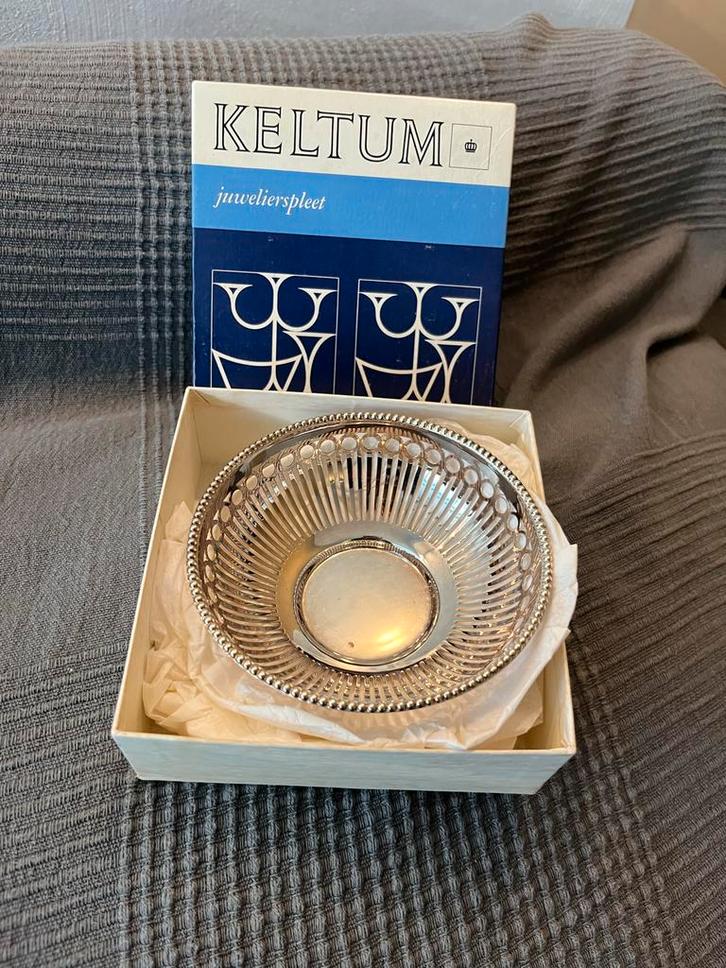Keltum Juwelierspleet Schaal in Originele Doos, Antiek en Kunst, Antiek | Schalen, Ophalen