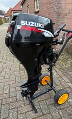 Suzuki DF15 2008 15 pk 4 takt, Watersport en Boten, Buiten- en Binnenboordmotoren, 10 tot 30 pk, Viertaktmotor, Ophalen of Verzenden
