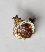 Zanglust emaille oude broche, Gebruikt, Niet vindbaar, Niet vindbaar, Speldje of Pin