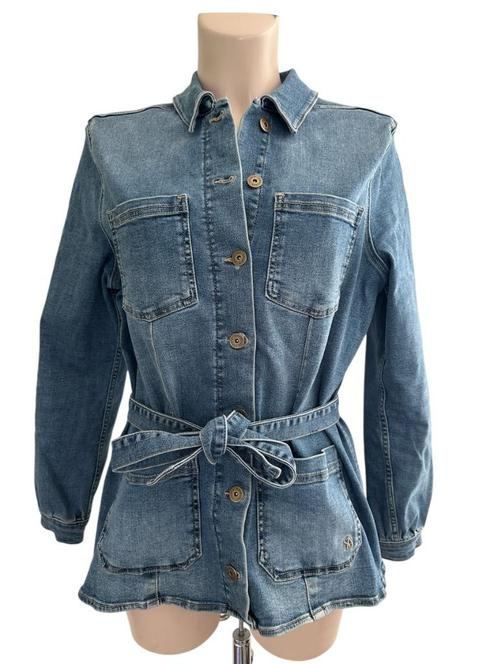 Studio Anneloes spijkervest L, Kleding | Dames, Jasjes, Kostuums en Pakken, Zo goed als nieuw, Ophalen of Verzenden