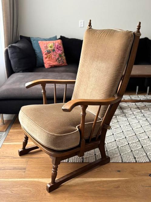 Vintage 1920s Armchair - fauteuil, Huis en Inrichting, Fauteuils, Gebruikt, Ophalen