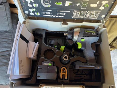 Festool TPC 18/4 EC TEC Quad Drive – in Prima Staat, Doe-het-zelf en Verbouw, Gereedschap | Boormachines, Zo goed als nieuw, Boor- en Schroefmachine